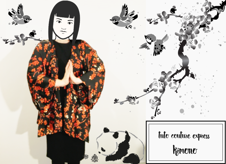 kimono projet couture japon