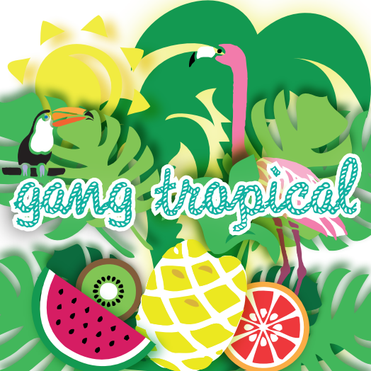 logo gang tropical