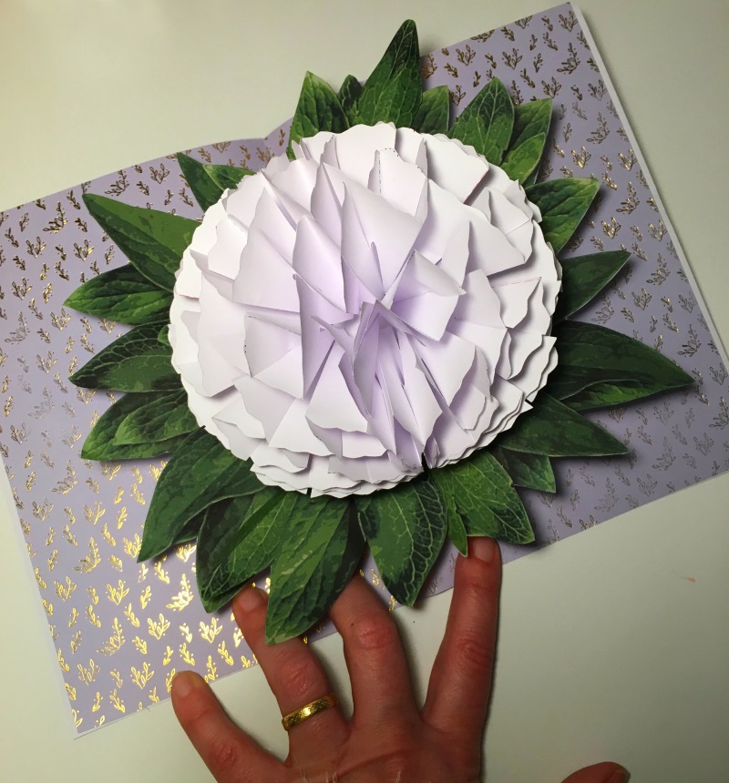 DIY - Tuto carte pop-up fleurs 