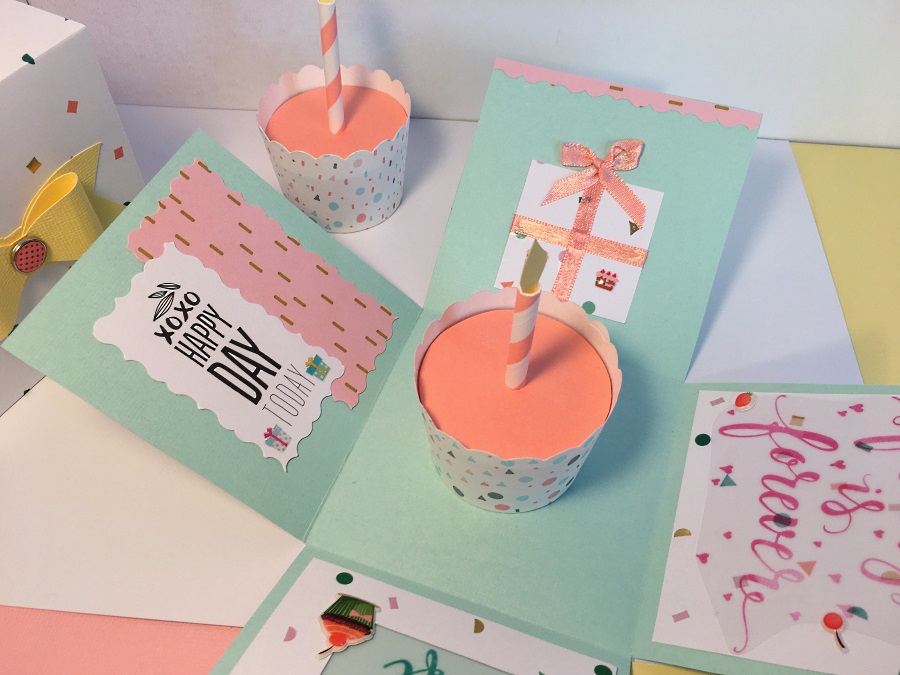 Boîte Pop-Up surprise d'anniversaire + tuto